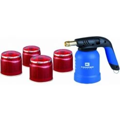 Lampe A Souder Allumage Manuel Avec 4 Cartouches 190gr KEMPER - 05796