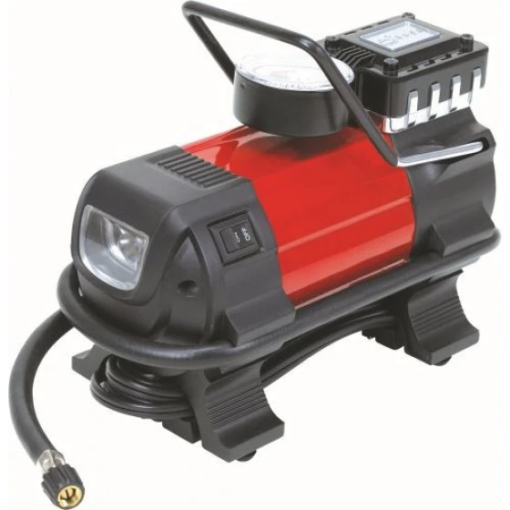 Mini Compresseur 12v + 3 Adaptateurs + Lampe A Led STILKER - 11250 3 Mini Compresseur 12v + 3 Adaptateurs + Lampe A Led STILKER - 11250